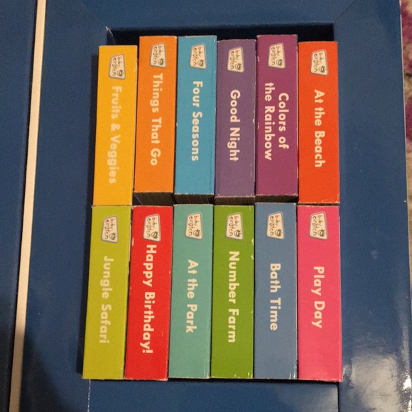 12 Baby Einstein board books - Picture 2 of 4